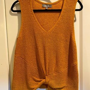 Perfect sleeveless knit top